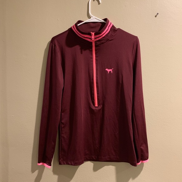 Pink Burgundy workout long sleeve - Picture 2 of 3